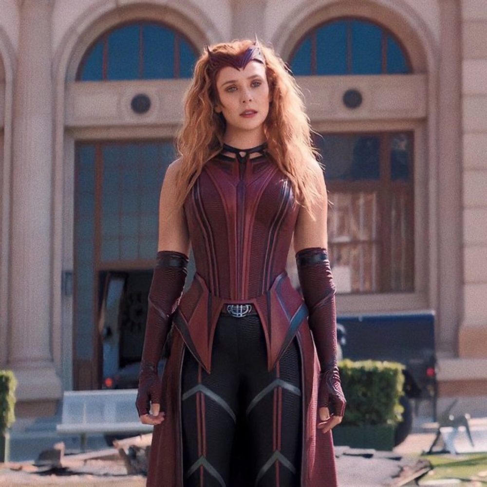 WandaVision Scarlet Witch Cosplay Costume Comicon